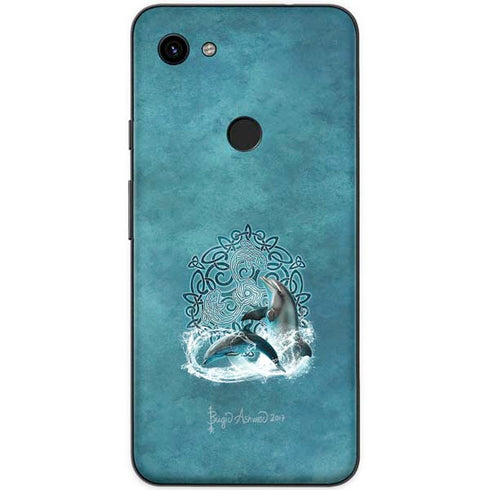 Brigid Ashwood Celtic Dolphin Google Pixel 3a XL Skin